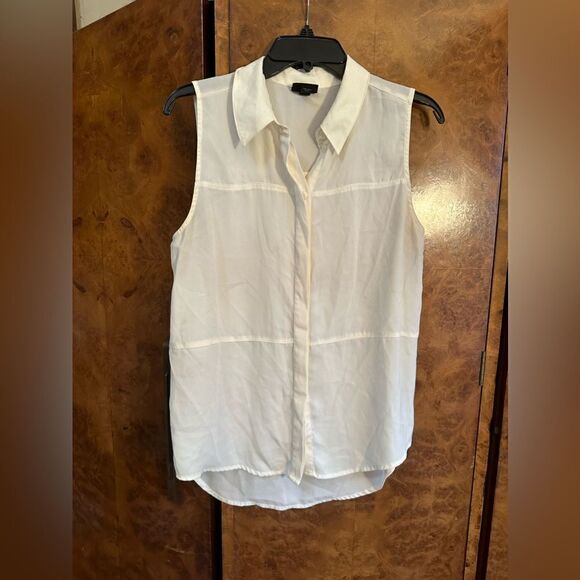 Mossimo button down tank top blouse - Picture 1 of 7